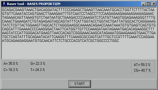 Screenshot for DNA Counter 1.1